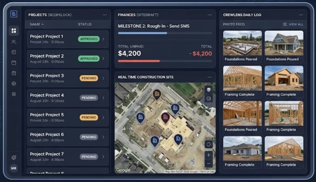 Blueprint OS Dashboard Command Center